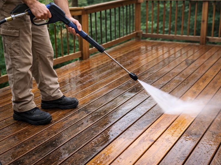 Pressure Washing services in Northern Virginia by Sunnyside Landscape and Design